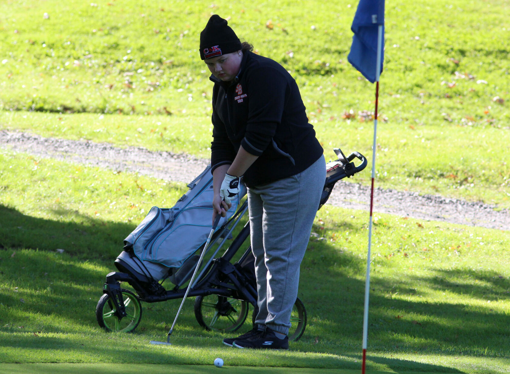 CloverCroix Conference girls golf championships at Lake Hallie Golf Course 9-22-22